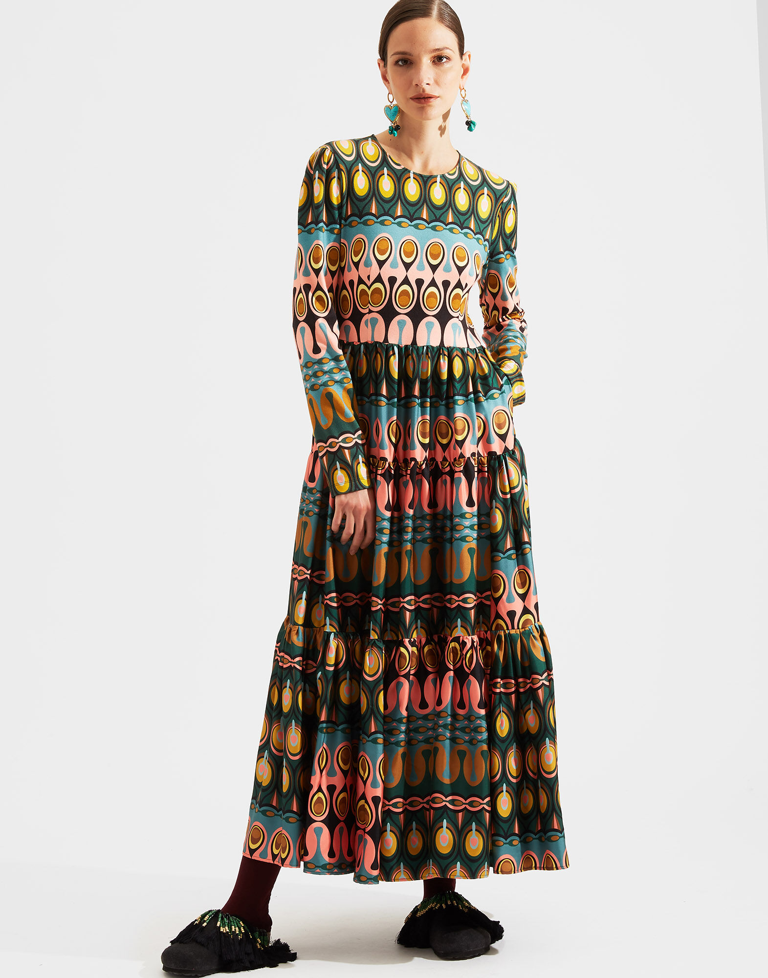 la double j swing dress