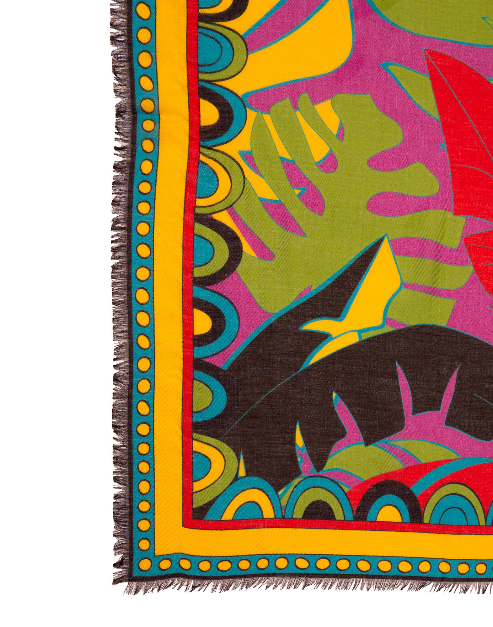 LaDoubleJ Square Scarf Elefante SCA0006MOC001ELE0001