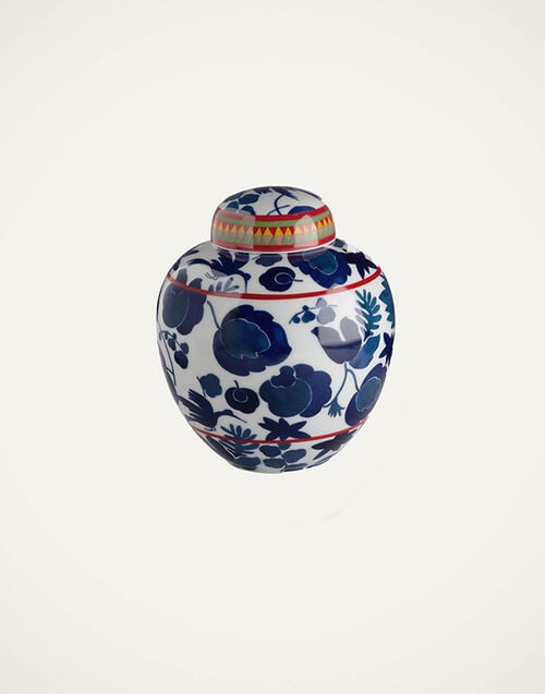 La DoubleJ Big Tea Jar La DoubleJ Big Tea Jar Wildbird Blu VAS0004CER001CER0001