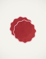 La DoubleJ Cloud Placemat Set of 2 La DoubleJ Cloud Placemat Set of 2 Rainbow Vino TBM0003LIN006RAI0020