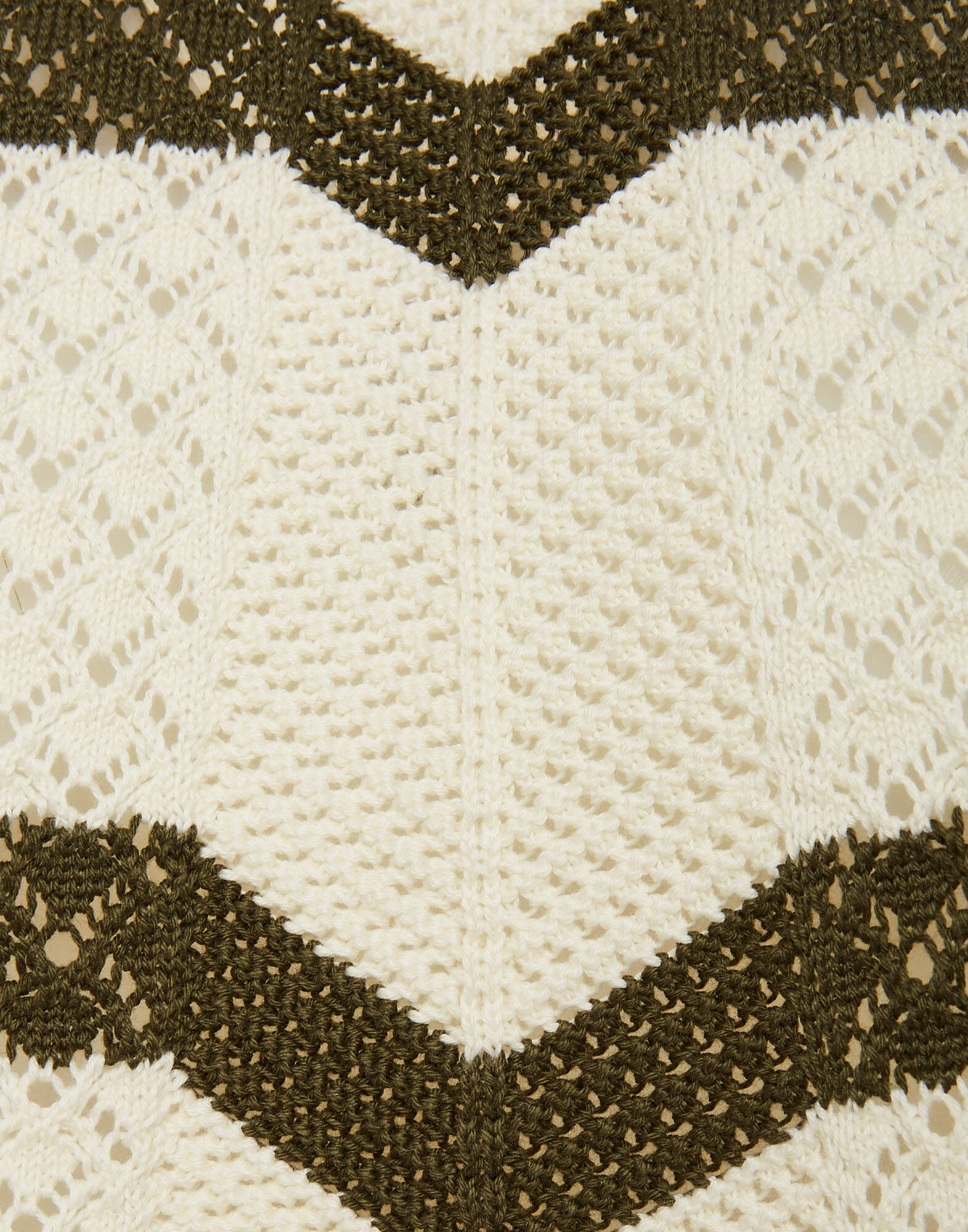 La DoubleJ Chevron Top Solid Camouflage PUL0145KNI084VA255WH03