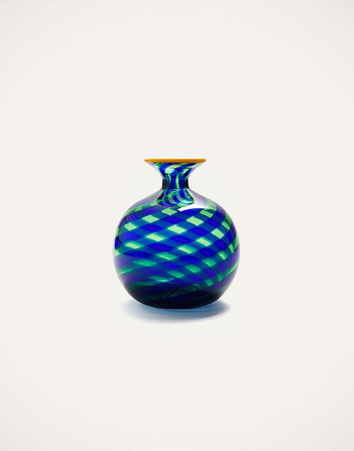 La DoubleJ Mini Ciccio Vase La DoubleJ Mini Ciccio Vase Blue VAS0012MUR001RIG15BU03