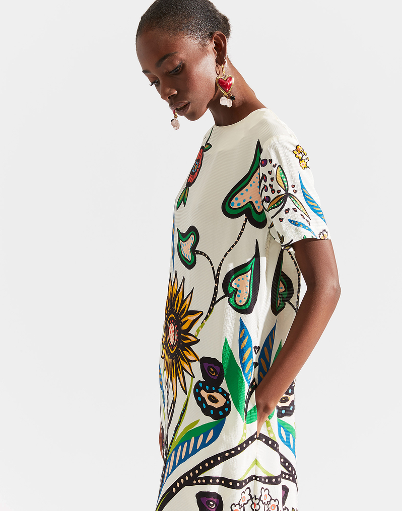 LaDoubleJ Swing Dress LaDoubleJ Swing Dress Tree Of Life DRE0128VIS004LIF0001