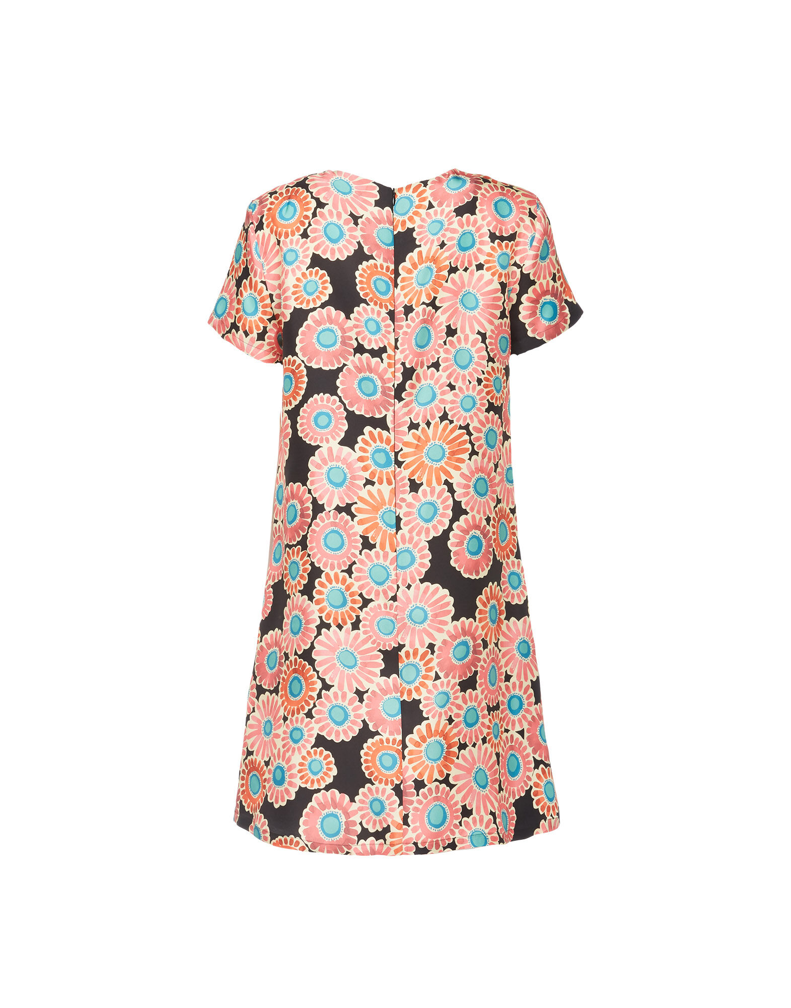 La DoubleJ Mini Swing Dress Crazy Daisy Black DRE0159SIL001DAY0002