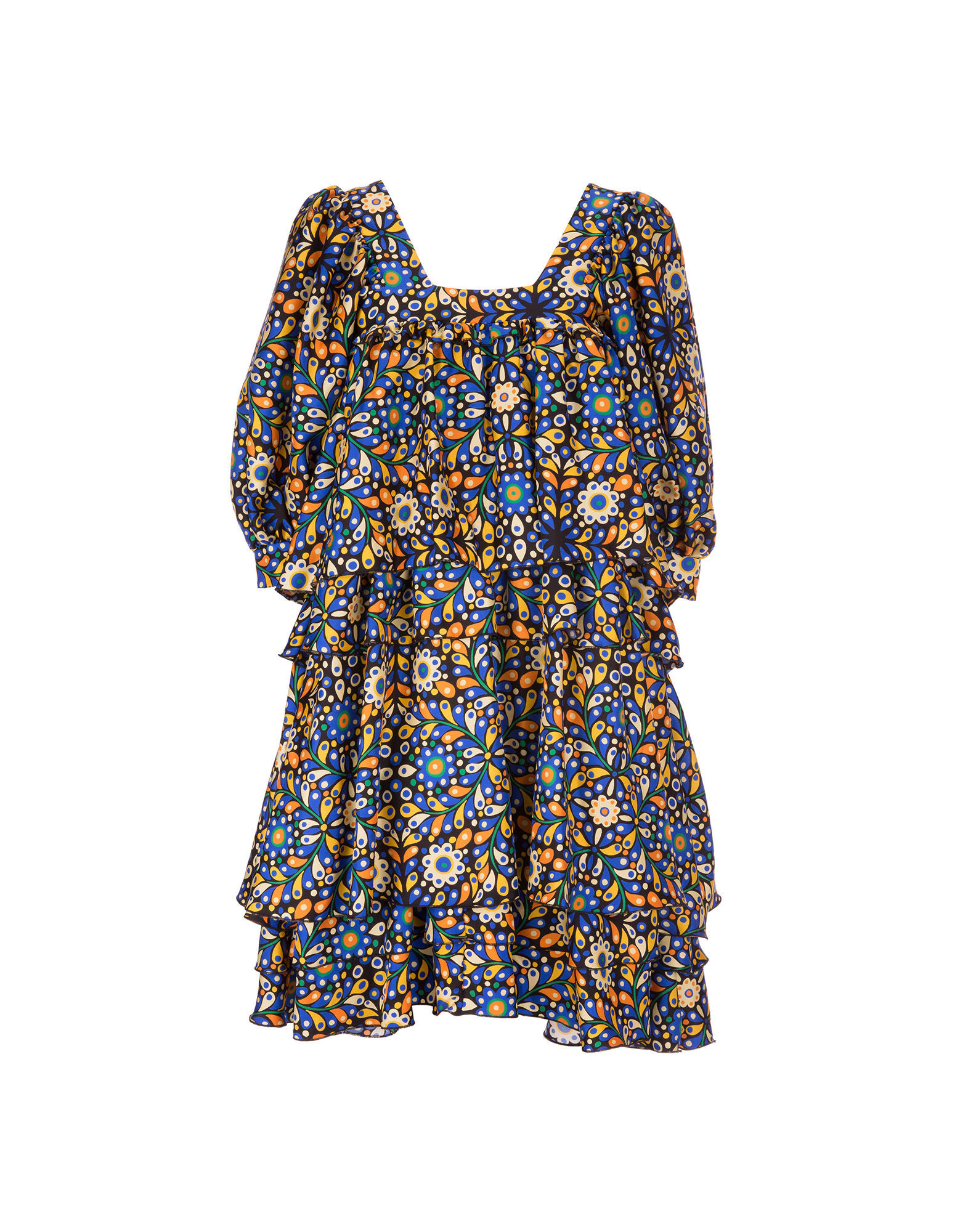 LaDoubleJ Big Mama Dress Confetti Blu DRE0049SIL001CON0002