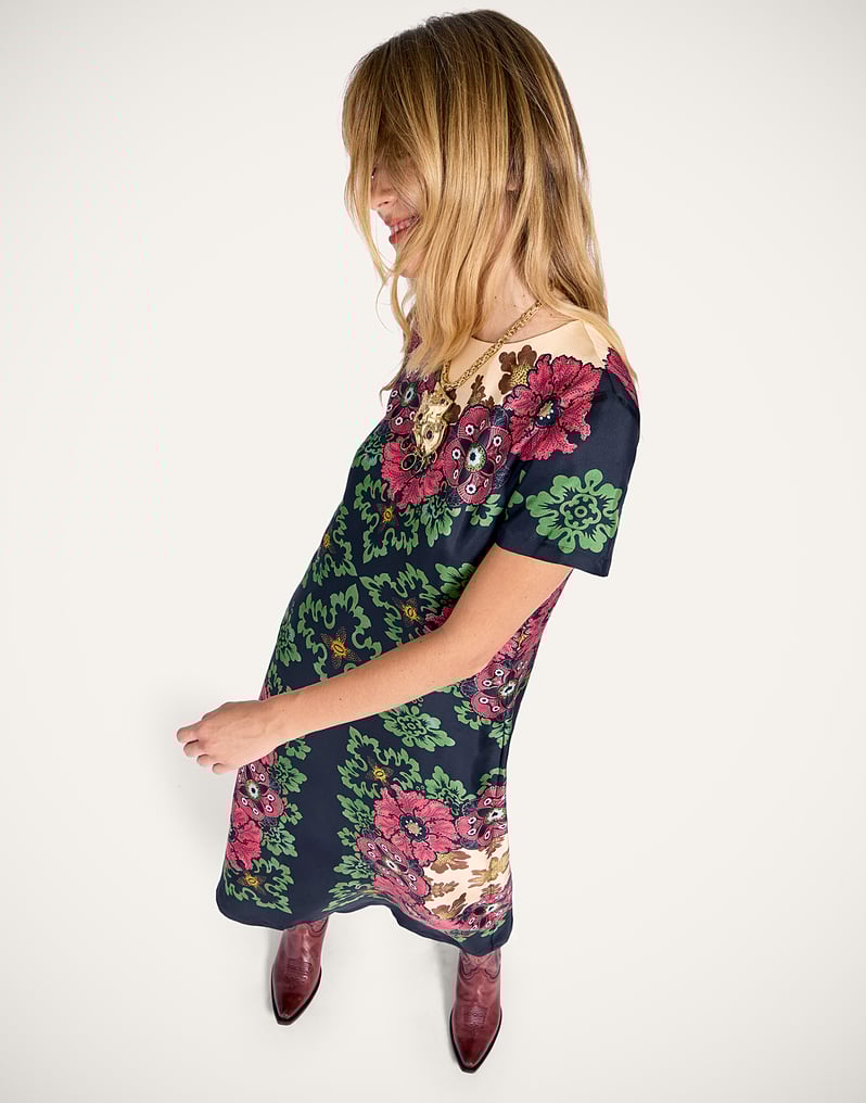 La DoubleJ Swing Dress La DoubleJ Swing Dress Bounty Placée Red DRE0128SIL006BOU01RE01