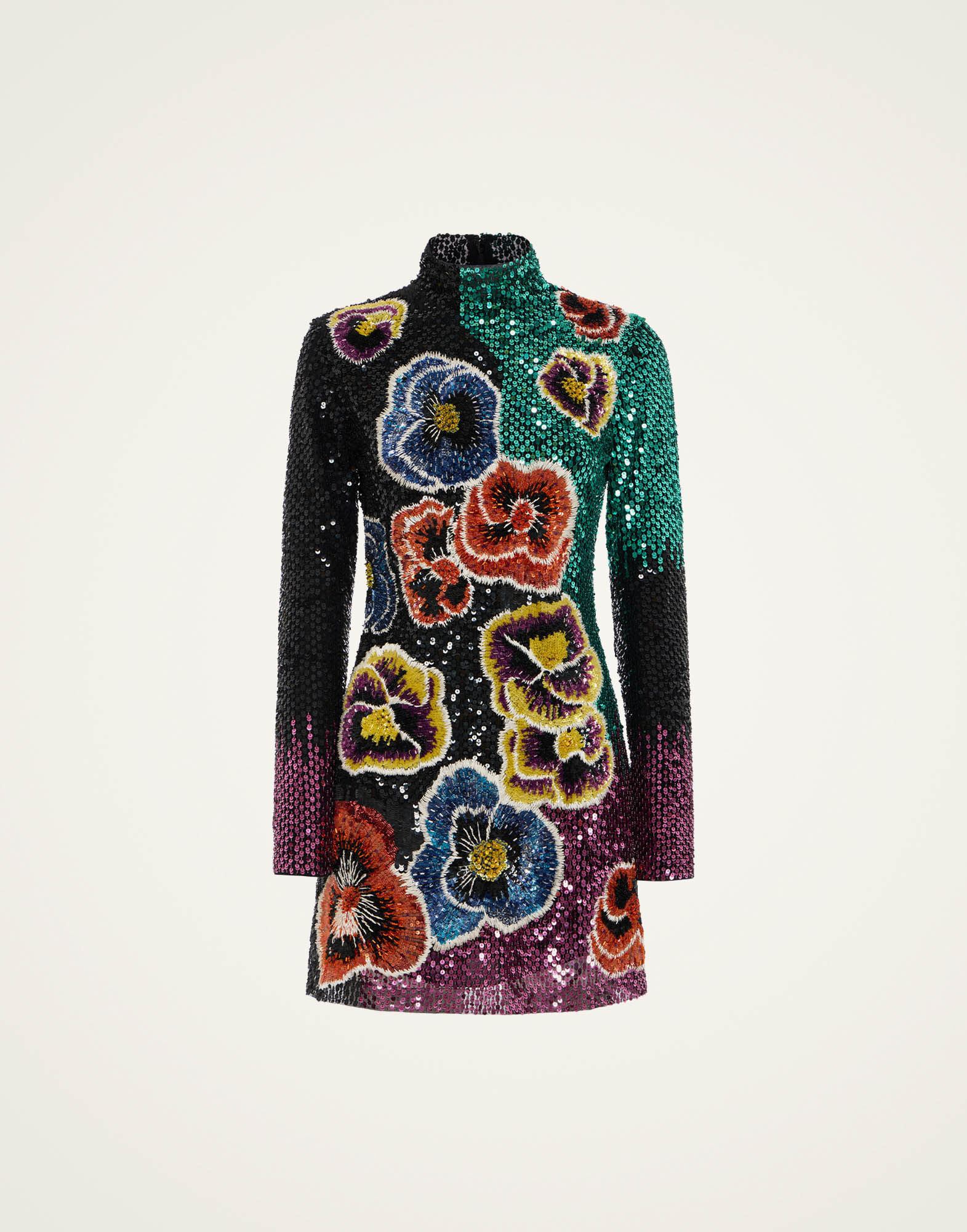 La DoubleJ Mini Halle Pansy Multicolor DRE0839PAI008PAN06MU01