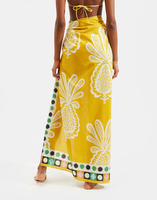 LaDoubleJ Square Scarf (135X135) LaDoubleJ Square Scarf (135X135) Big Pineapple SCA0006COS001PNP0001