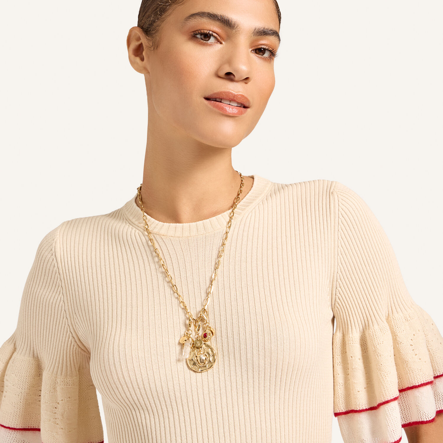 La Doublej Dainty Chain In Gold