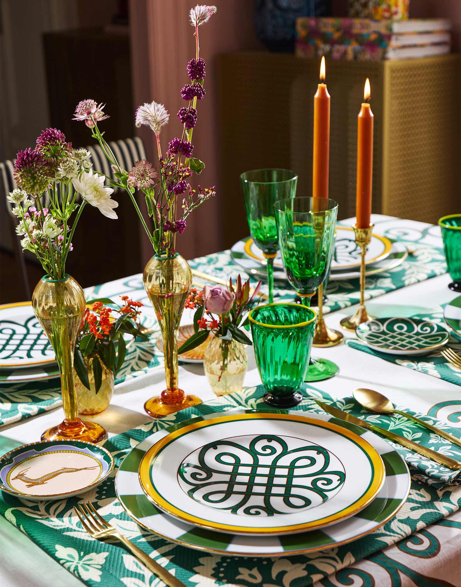 La DoubleJ Charger Plate Duomo DIS0051CER001DUM0001