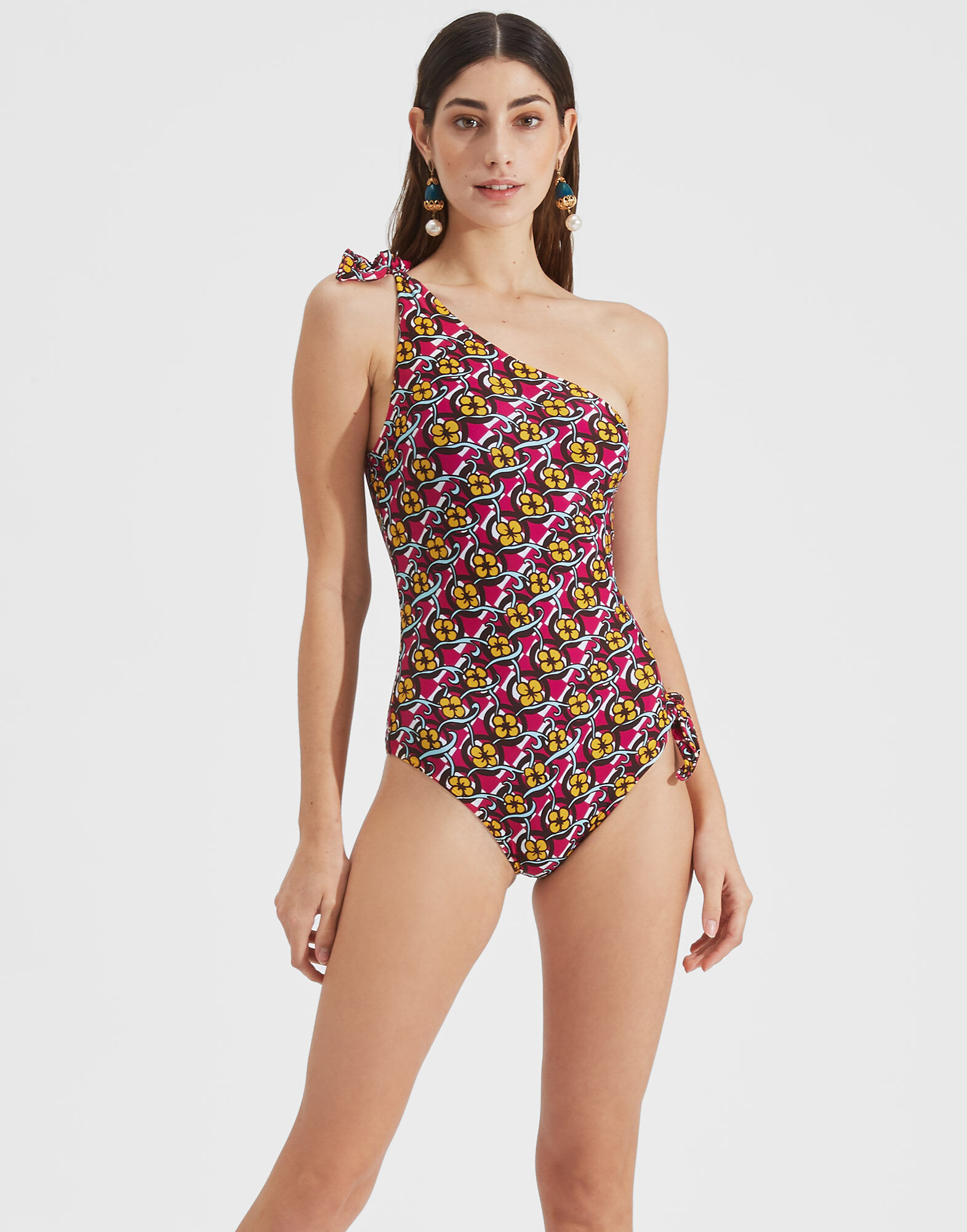 LaDoubleJ Goddess Suit Pic Nic Viola SWI0009LYC001VIO0002