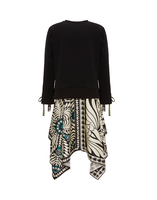 La DoubleJ Arcade Dress La DoubleJ Arcade Dress Mix Tiles Placée Black DRE0639JER040MIX01BL01