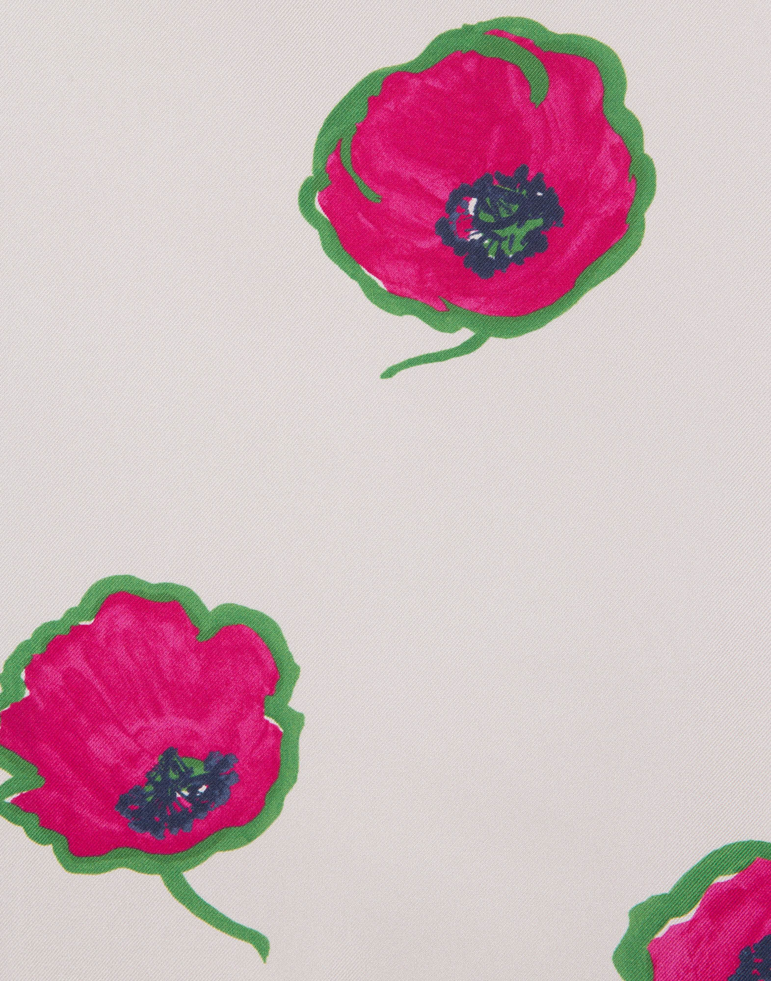 La DoubleJ Boy Shirt Papaveri SHI0001SIL001PAP0001