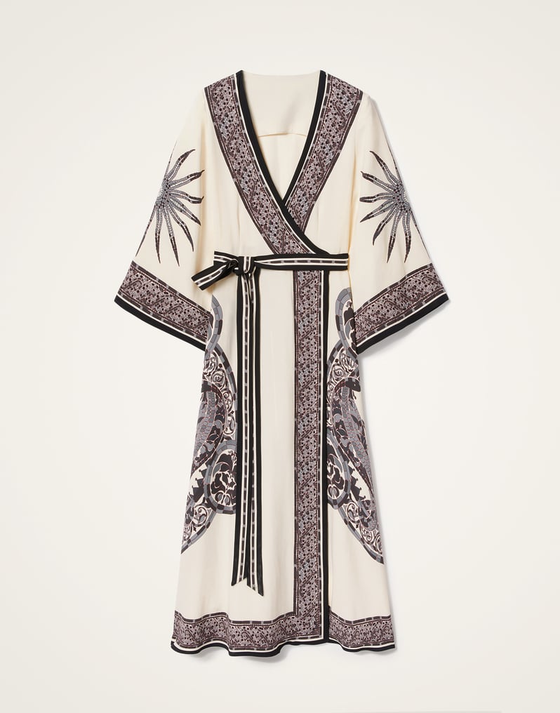 La DoubleJ The Wrap Dress La DoubleJ The Wrap Dress Cobra Placée Grey DRE0734VIS006COB01GY02