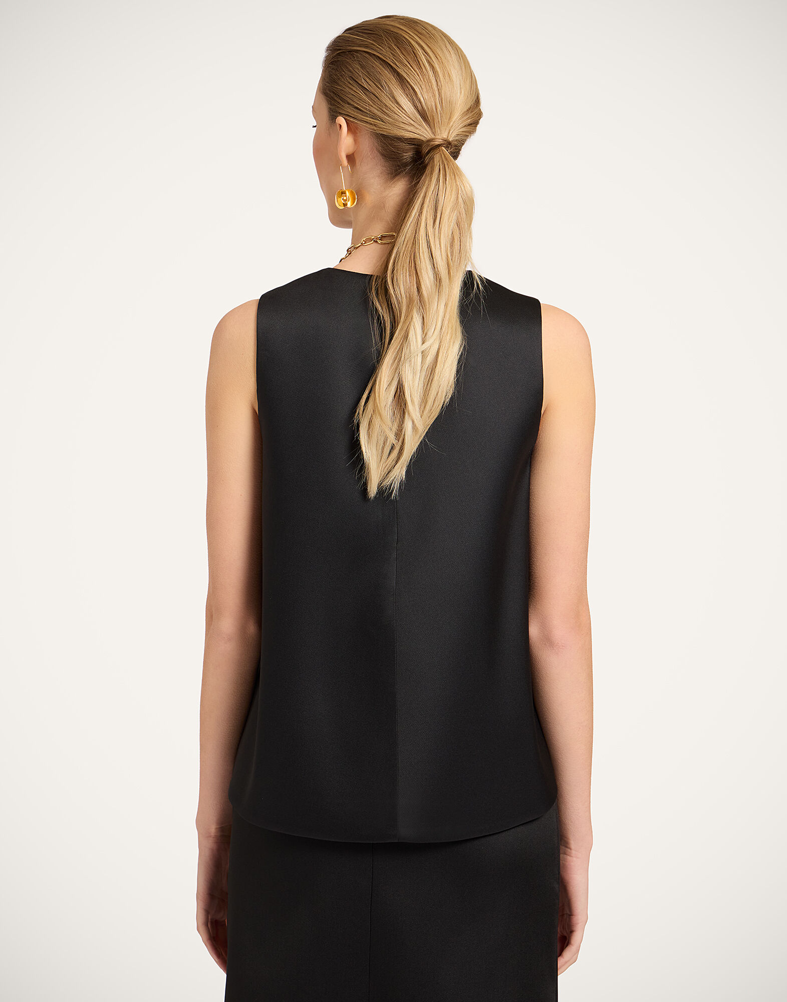 La DoubleJ La Scala Top Peonies Blue TOP0016JCQ135PEO08BU03