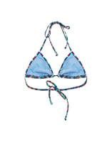 LaDoubleJ Triangle Bikini Top Kaleidoscope Bluette SWI0003LYC001KAL0007