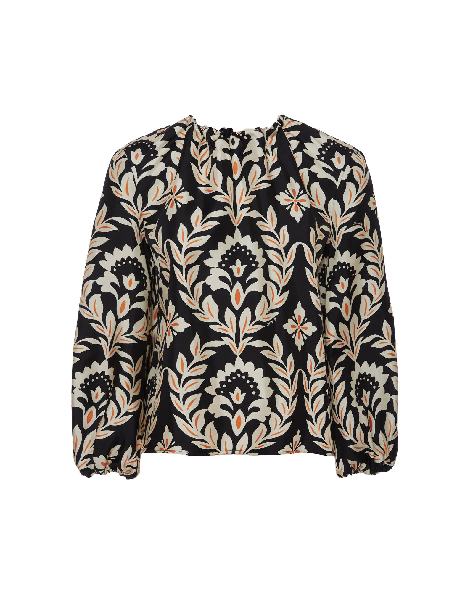 La DoubleJ Charming Top Ghirlanda Black TOP0021SIL001GHI01BL01