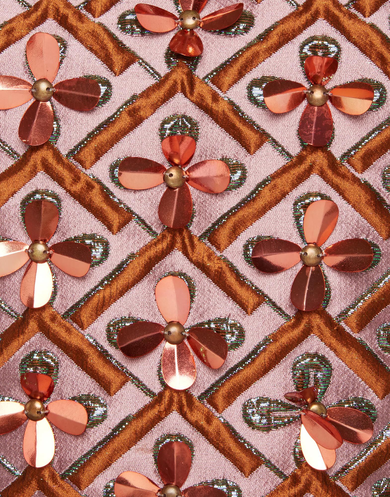 La DoubleJ Juliet Crop Top Embroidered Absinthe TOP0091JAC038ABS0001