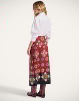 La DoubleJ A-Long Skirt La DoubleJ A-Long Skirt Nucleus Placée Rust SKI0018CAD001NUC02OR04