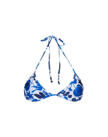 LaDoubleJ Triangle Bikini Top Wildbird Blu SWI0003LYC001CER0001