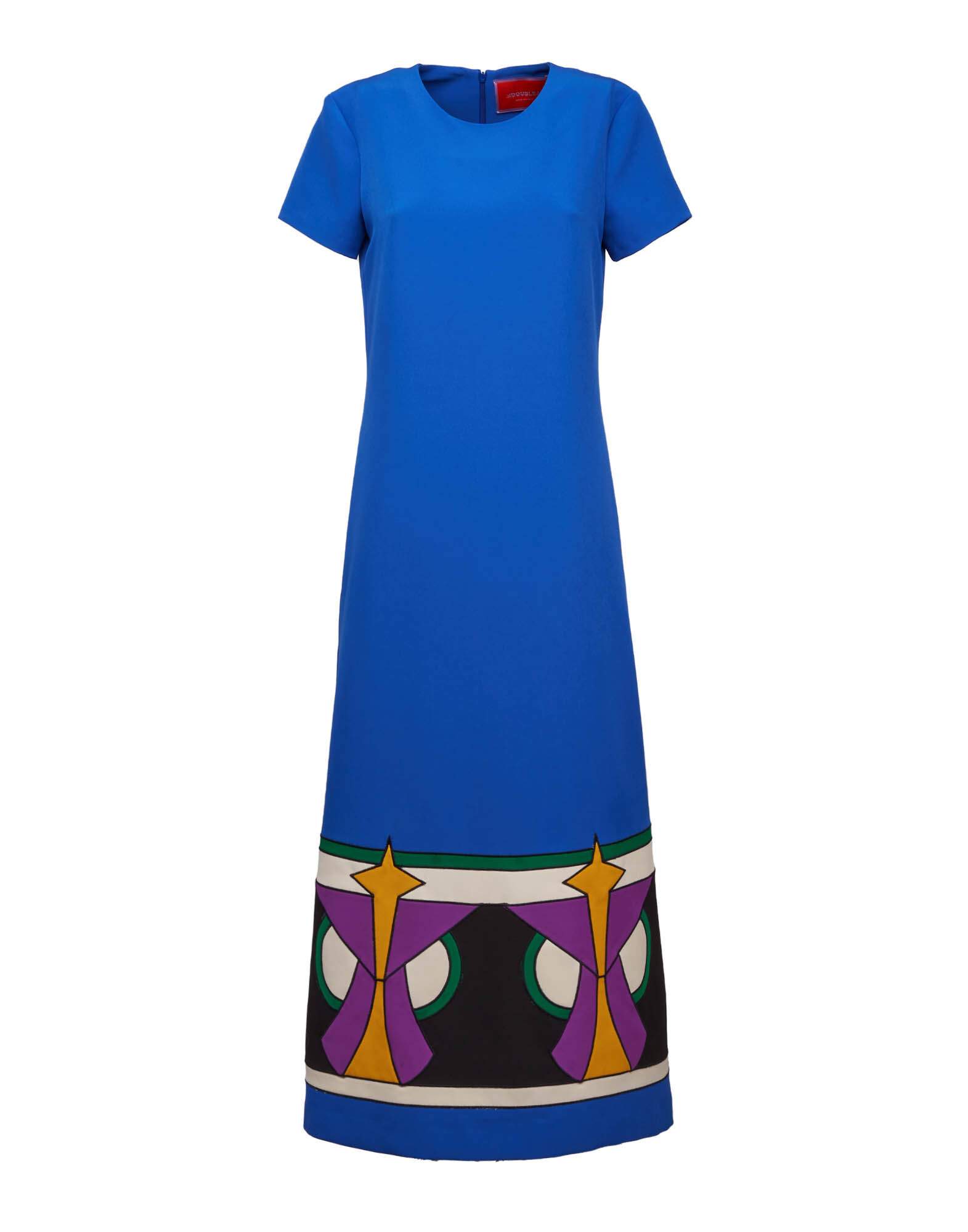 La DoubleJ Super Swing Dress Blue DRE0594CAD003SOLIDBU03