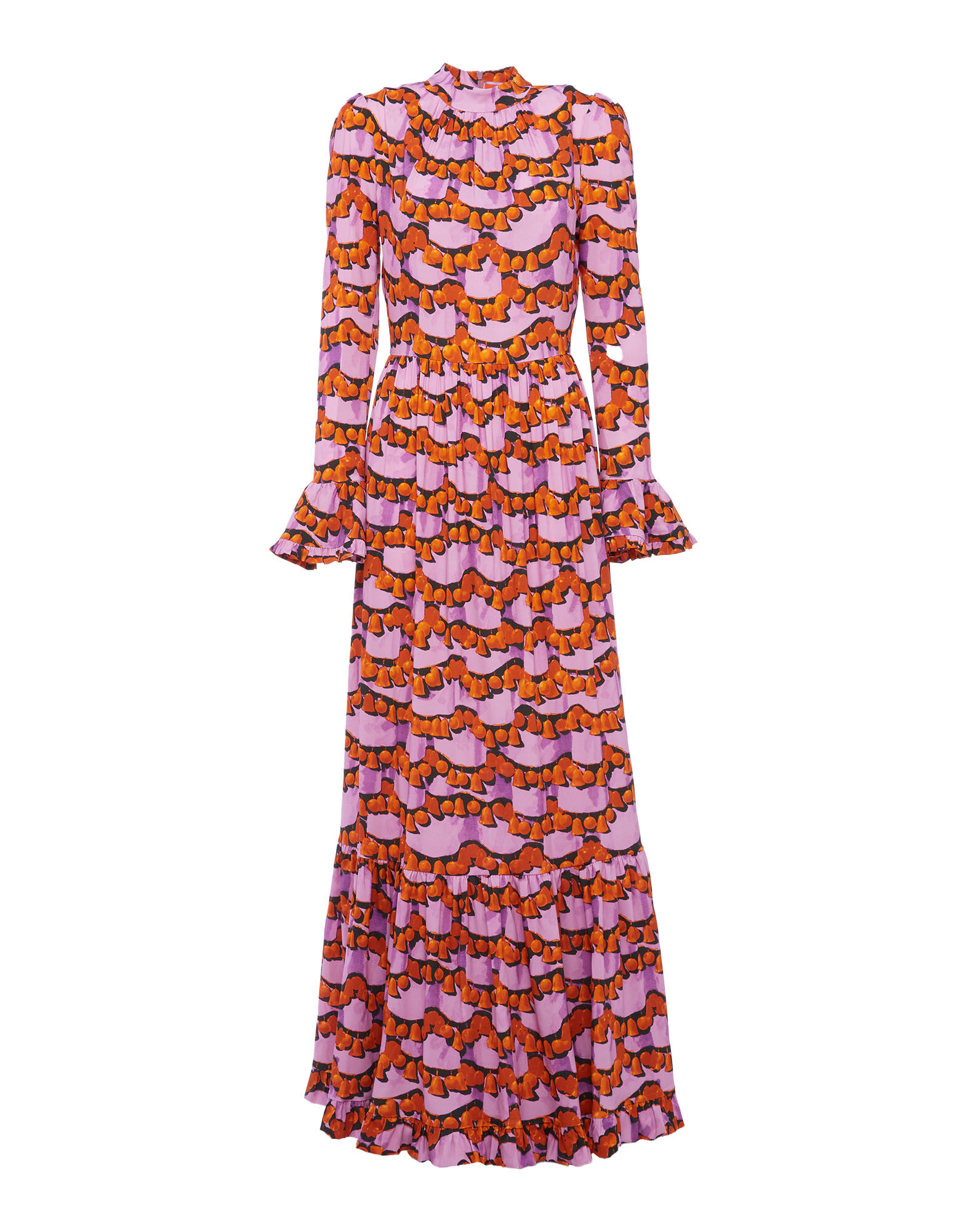 La DoubleJ Visconti Dress Liberace Ciclamino DRE0041VIS001LBR0002