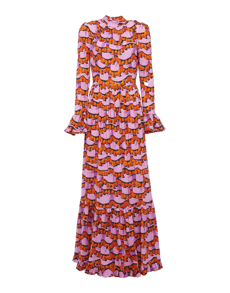 La DoubleJ Visconti Dress La DoubleJ Visconti Dress Liberace Ciclamino DRE0041VIS001LBR0002