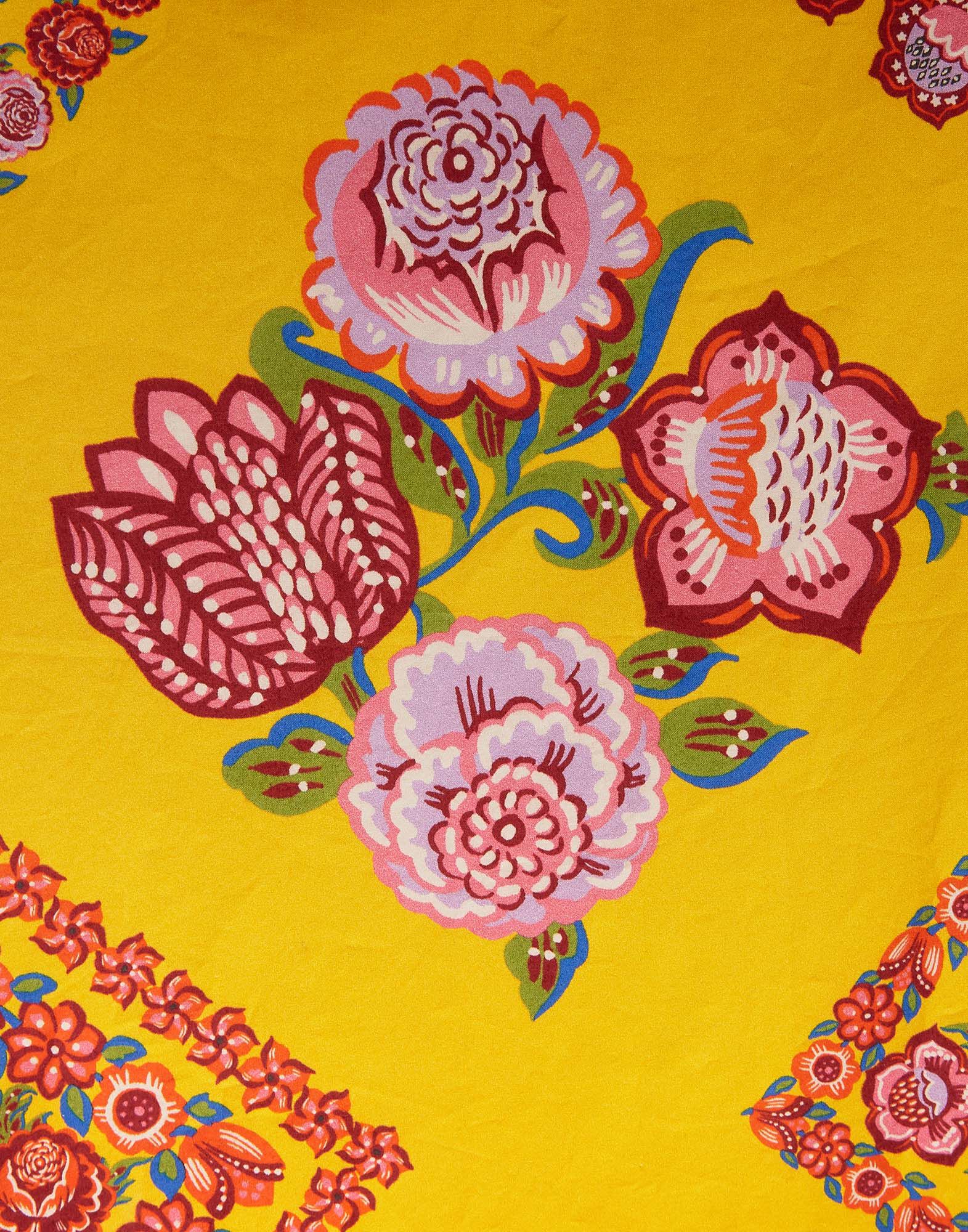 La DoubleJ Breakfast Dress Cowgirl Giallo DRE0331COT001COW0003