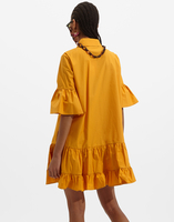 La DoubleJ Choux Dress La DoubleJ Choux Dress Solid Yellow DRE0193COT001MAR0003