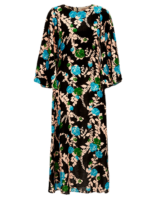 LaDoubleJ Sorella Dress Winter Rose Nero DRE0179VEL004WTR0003