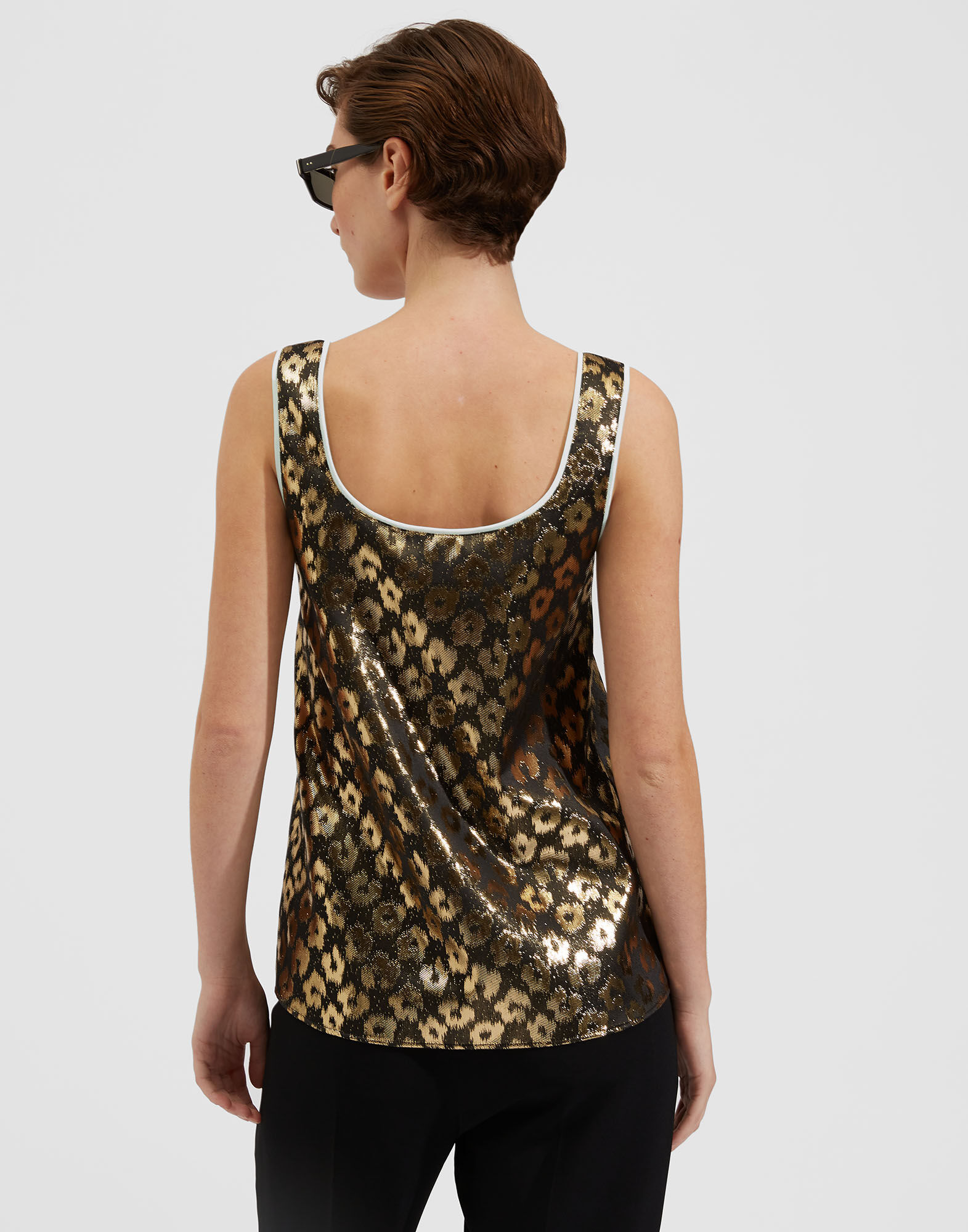 La DoubleJ Twirl Top Leopard Chine' TOP0085JAC041LEC0001