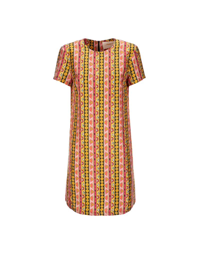 LaDoubleJ Mini Swing Dress LaDoubleJ Mini Swing Dress Nastri DRE0159SIL001NAS0001