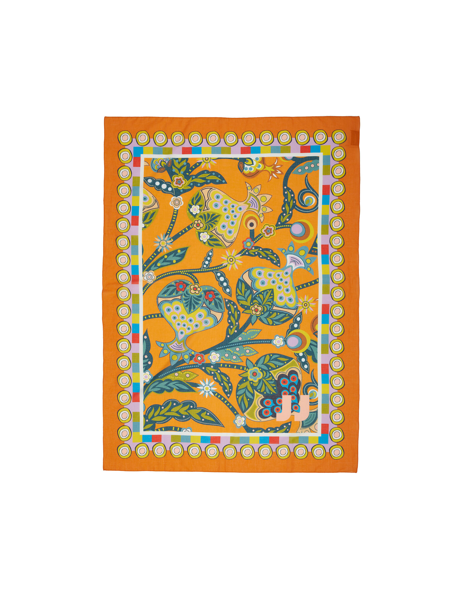 LaDoubleJ Pareo Tree Of Life Arancio SCA0020COT021TFL0006