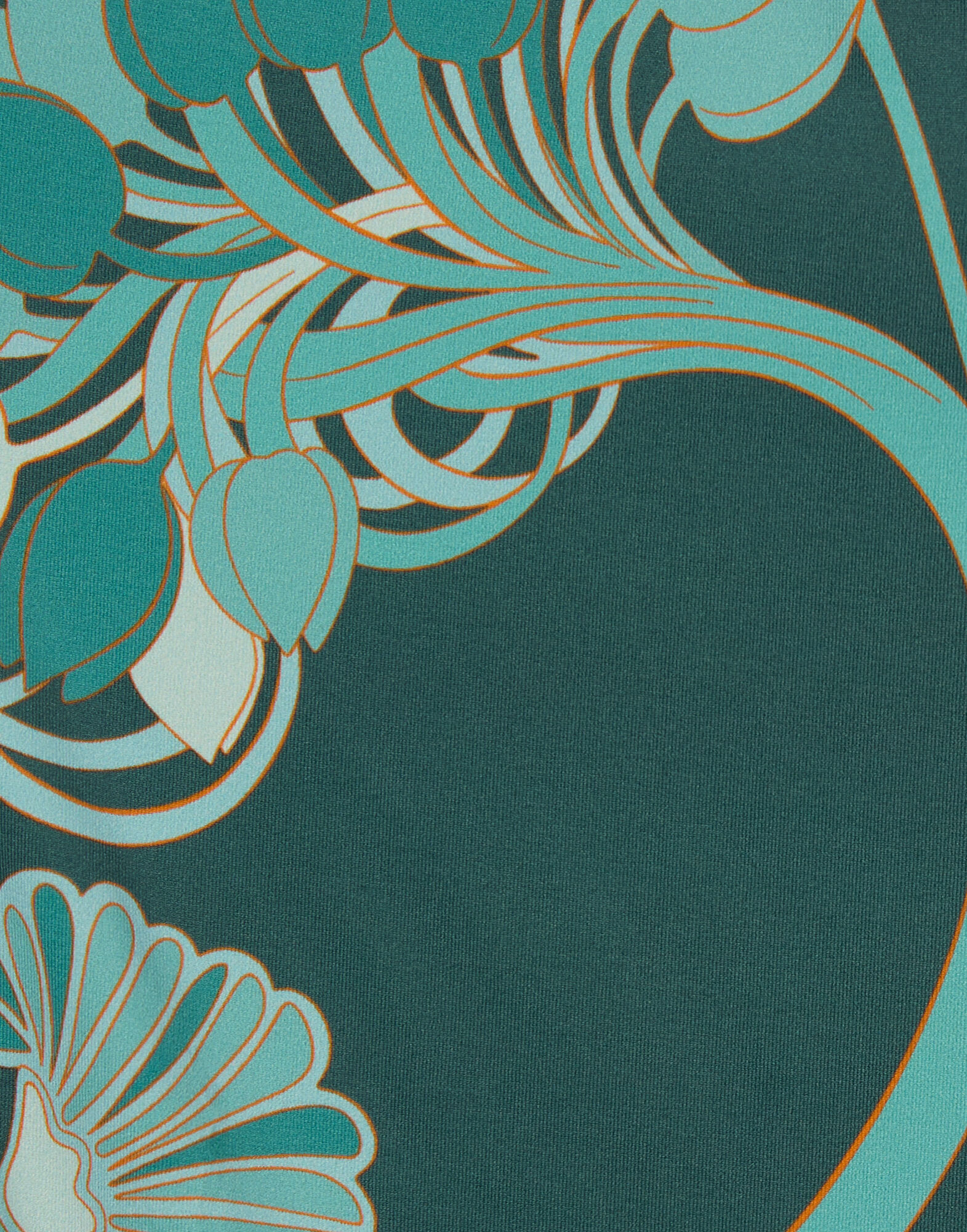 La DoubleJ Sexy Swimsuit Blooming Tulip Plac&eacute;e Dark Green SWI0091LYC006BTU01GR03