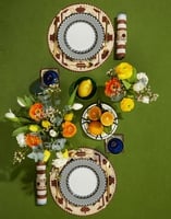 La DoubleJ Raffia Placemats Set Of 2 La DoubleJ Raffia Placemats Set Of 2 Napoli Cioccolato TBM0011RAF007NAP0005