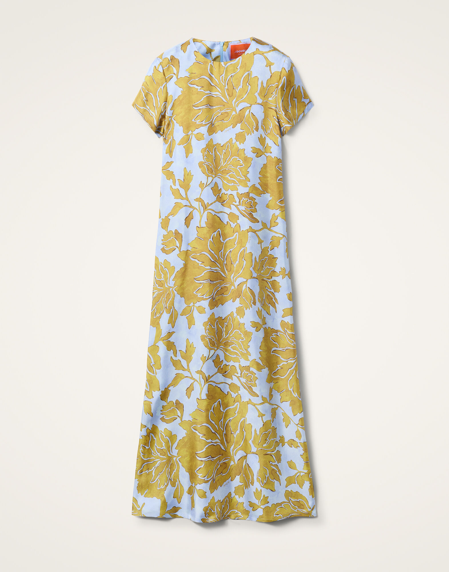 La DoubleJ Swing Dress Tangle Light Blue DRE0001SIL001TAN01BU01