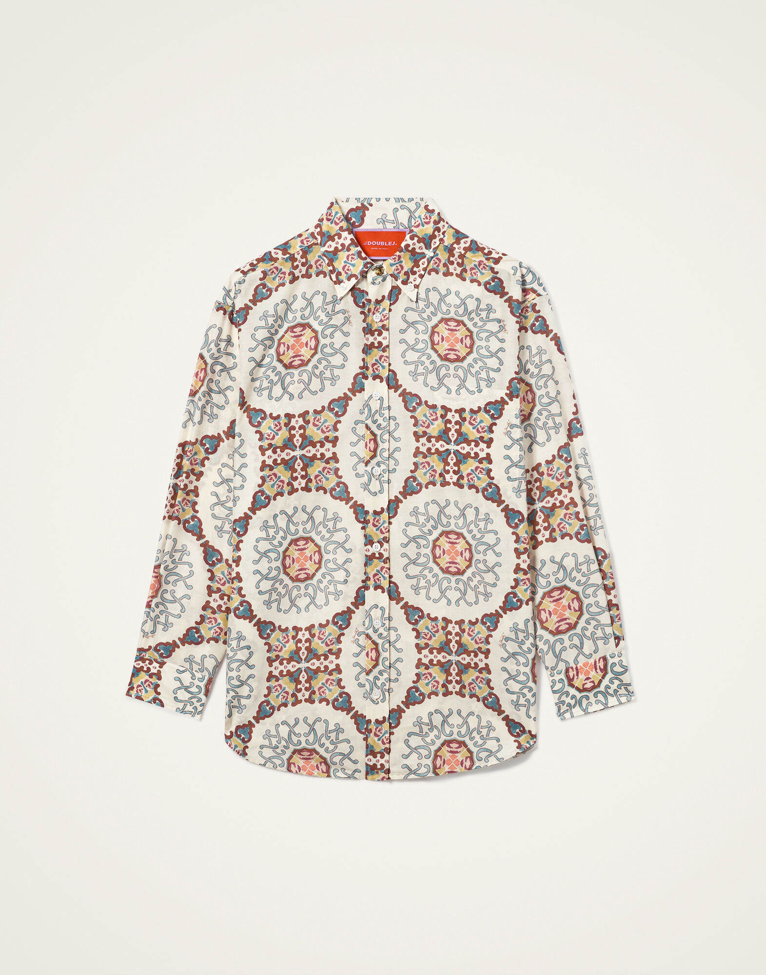 La DoubleJ Better Than Your Boyfriend's Shirt Ballata Ivory SHI0133SIL010BAL01WH04