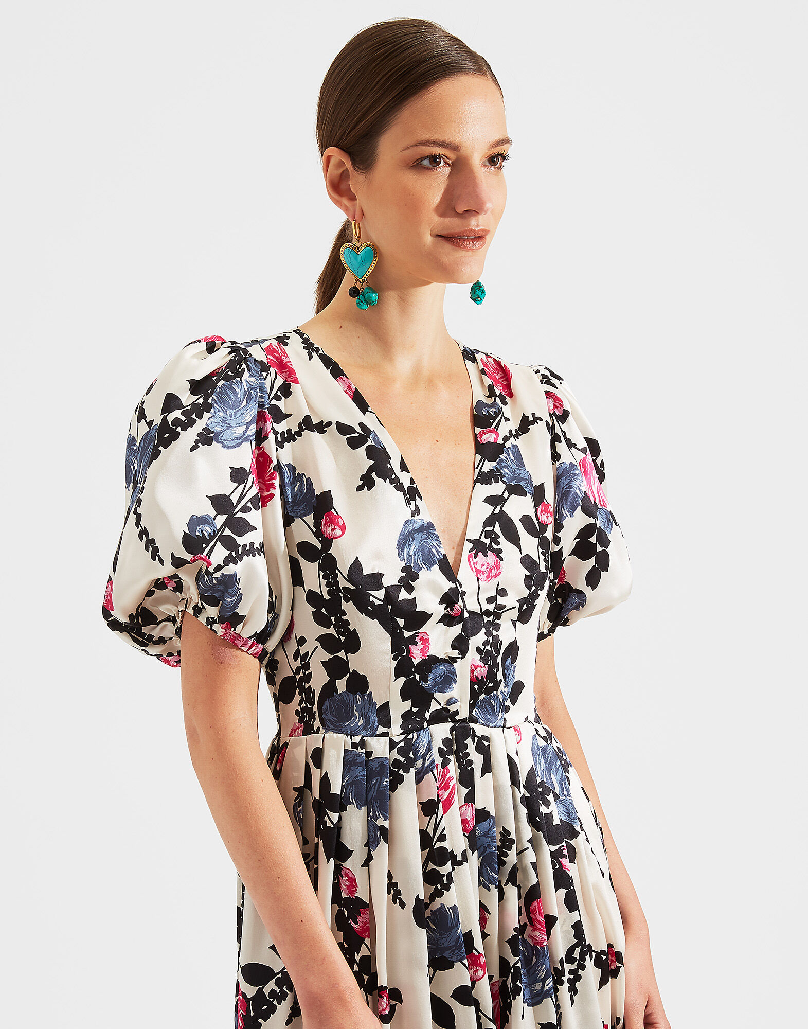 LaDoubleJ Persephone Dress Winter Rose DRE0175RAS004WTR0001