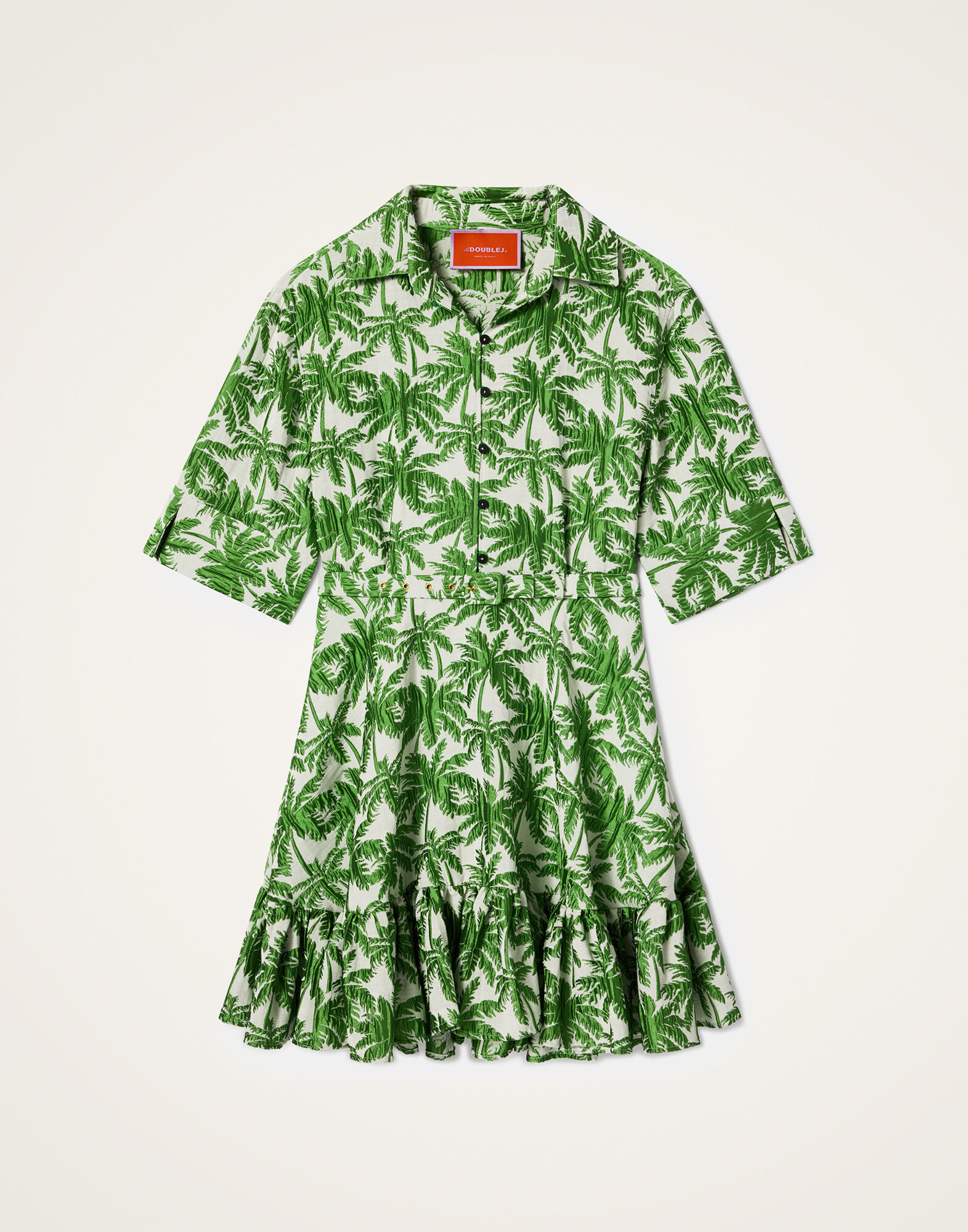 La DoubleJ San Pietro Mini Dress Tropicana White DRE0912JCQ112TRC03WH01