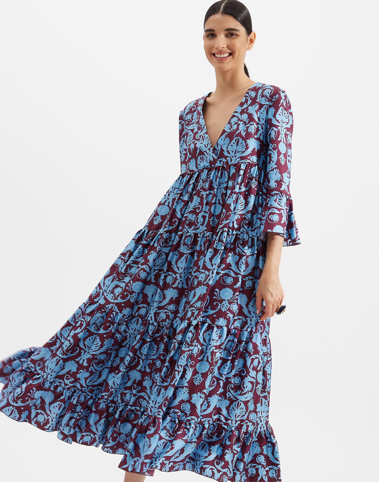 LaDoubleJ Jennifer Jane Dress Brocade DRE0114SIL001BRO0006