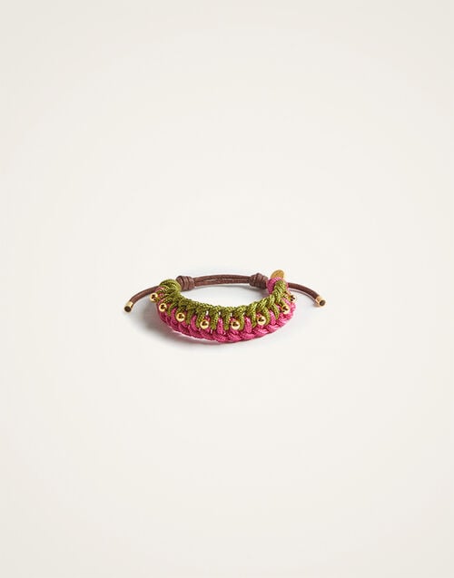 La DoubleJ Better Together Bracelet La DoubleJ Better Together Bracelet Bicolor Pink & Green BAC0011ROP001VA358RE04