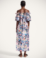 La DoubleJ Breakfast Dress La DoubleJ Breakfast Dress Maxi Tropicana Mauve DRE0331COT039TRC01PU06