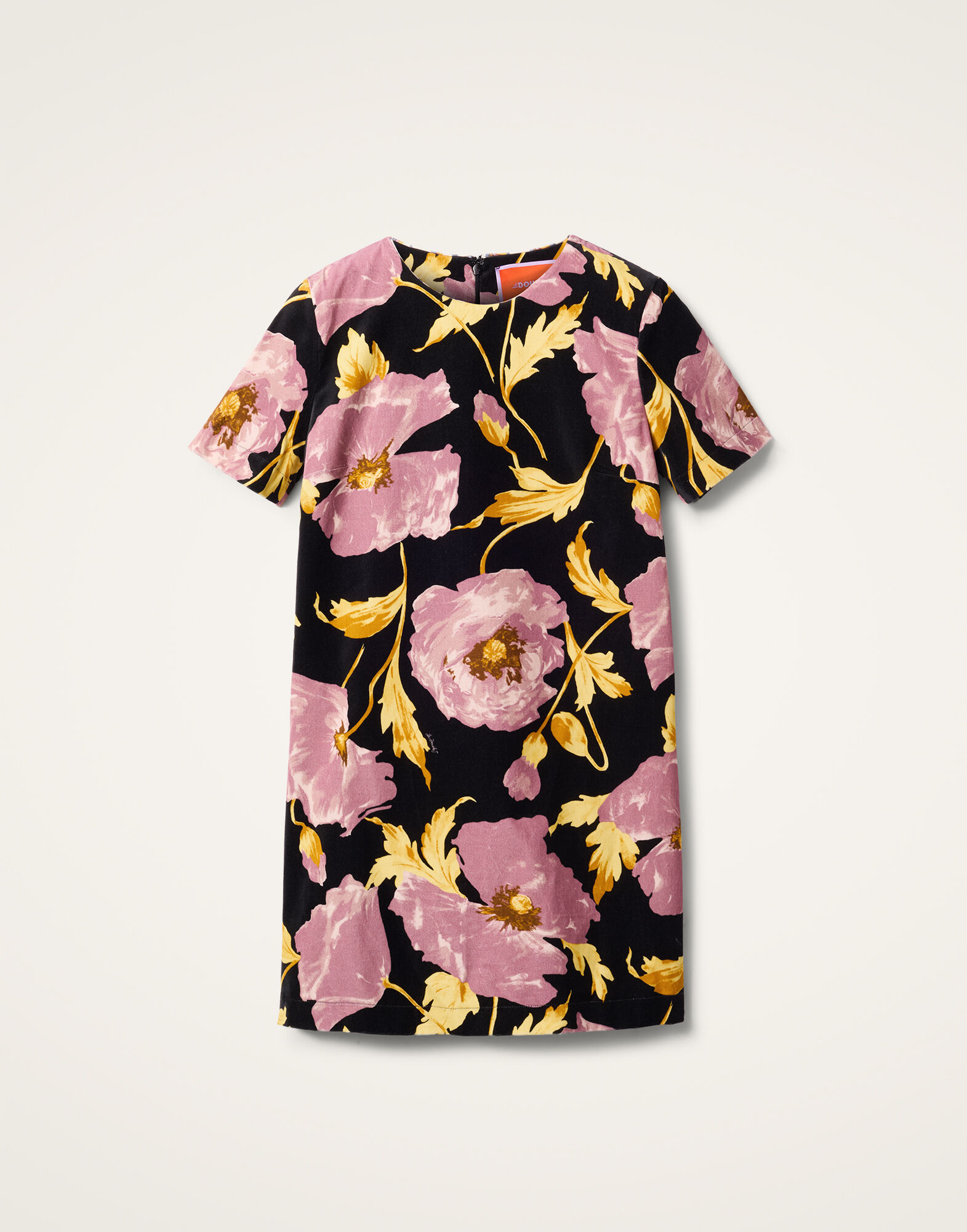 La DoubleJ Mini Swing Dress Sylph Black DRE0658VEL001SYL01BL01