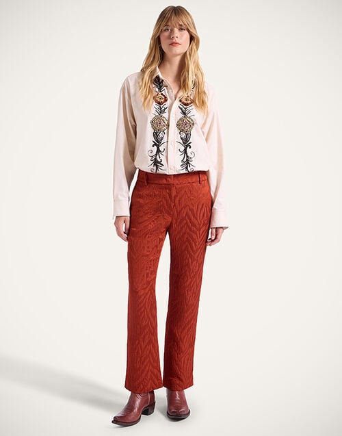 La DoubleJ 24/7 Pants La DoubleJ 24/7 Pants Animalier Rust TRO0069JCQ118ANI02OR04