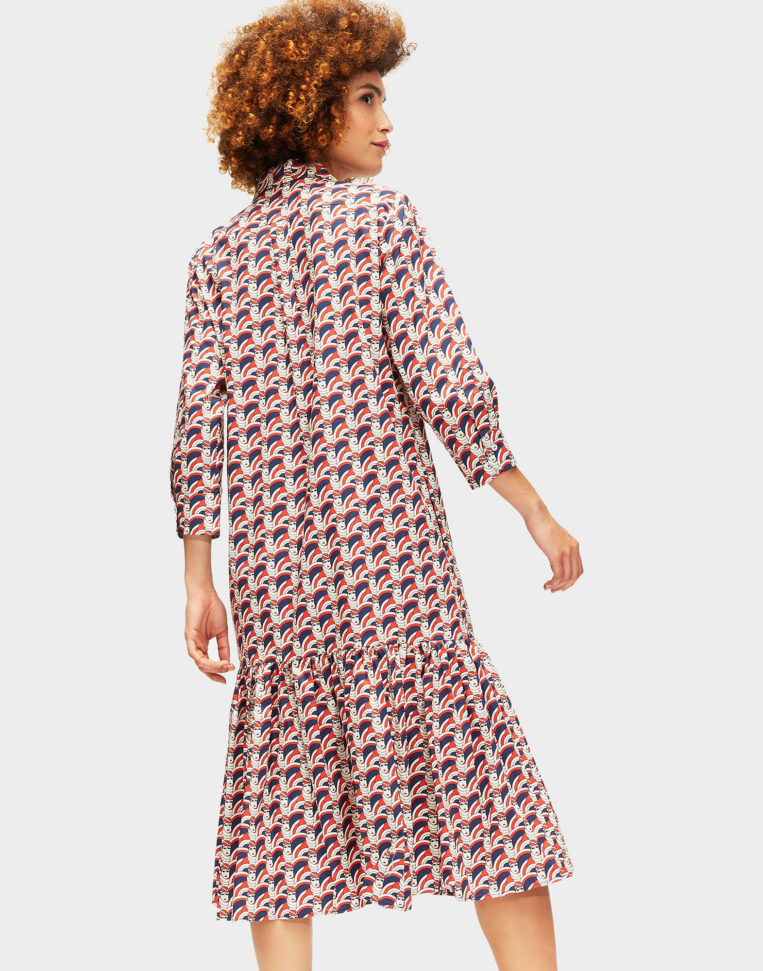 LaDoubleJ Getting my Croissant Dress Faccine DRE0028COT001FAC0001