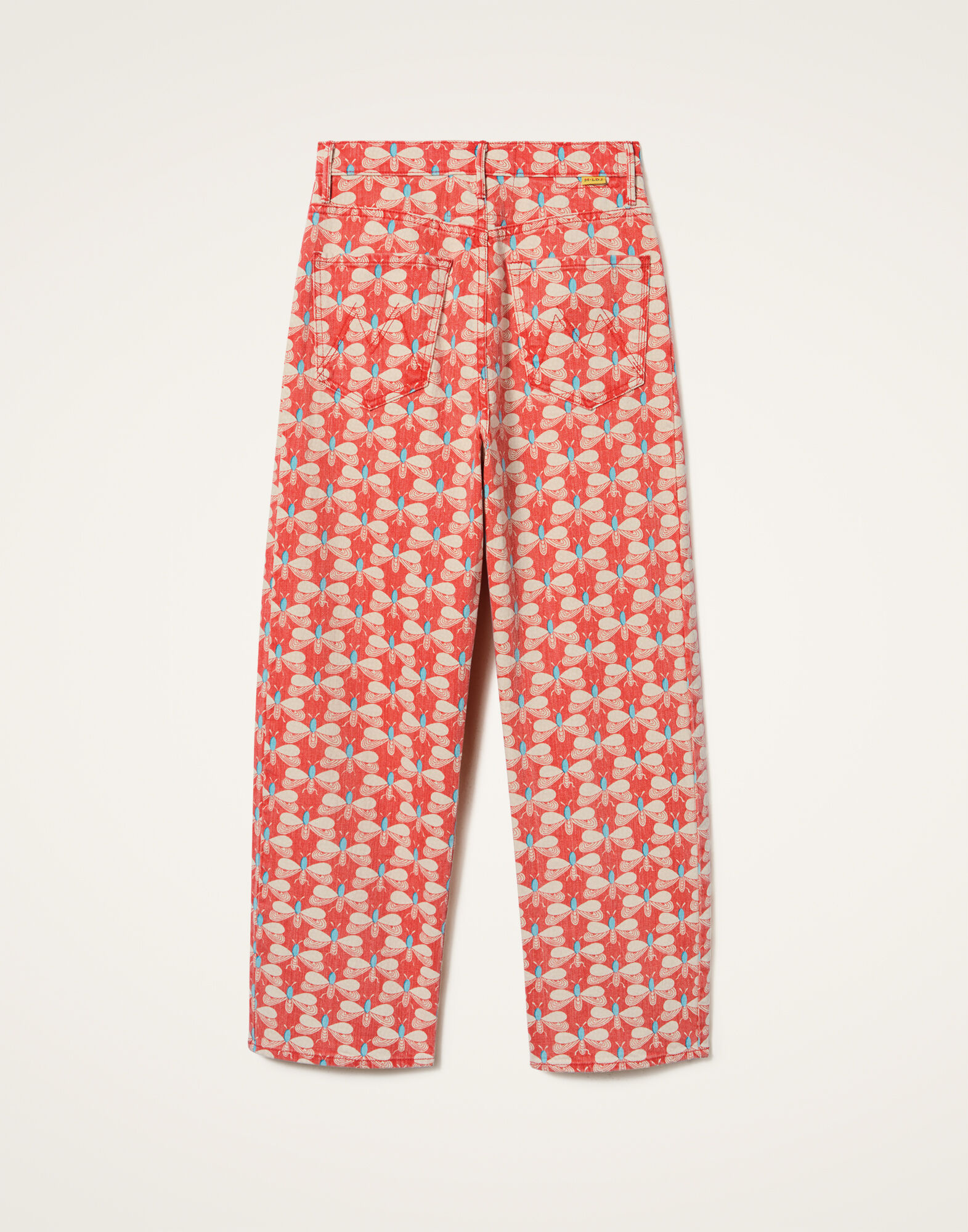 La DoubleJ The Half Pipe Jeans Pull My Petaltail Orange TRO0169DEN012PET03OR02