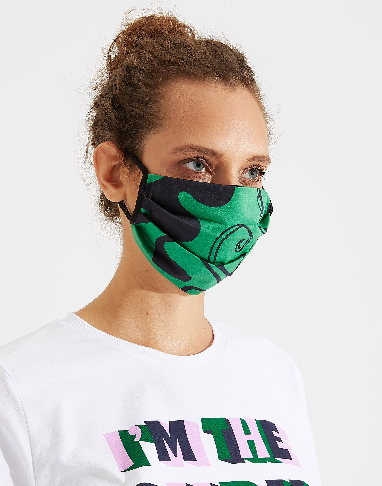 LaDoubleJ Mask Set of Three Multicolor MAS0001COT006LDJ0002