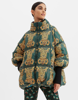 La DoubleJ Reversible St. Moritz Jacket La DoubleJ Reversible St. Moritz Jacket Tiger Tiles DOW0003NYL003TIG0002