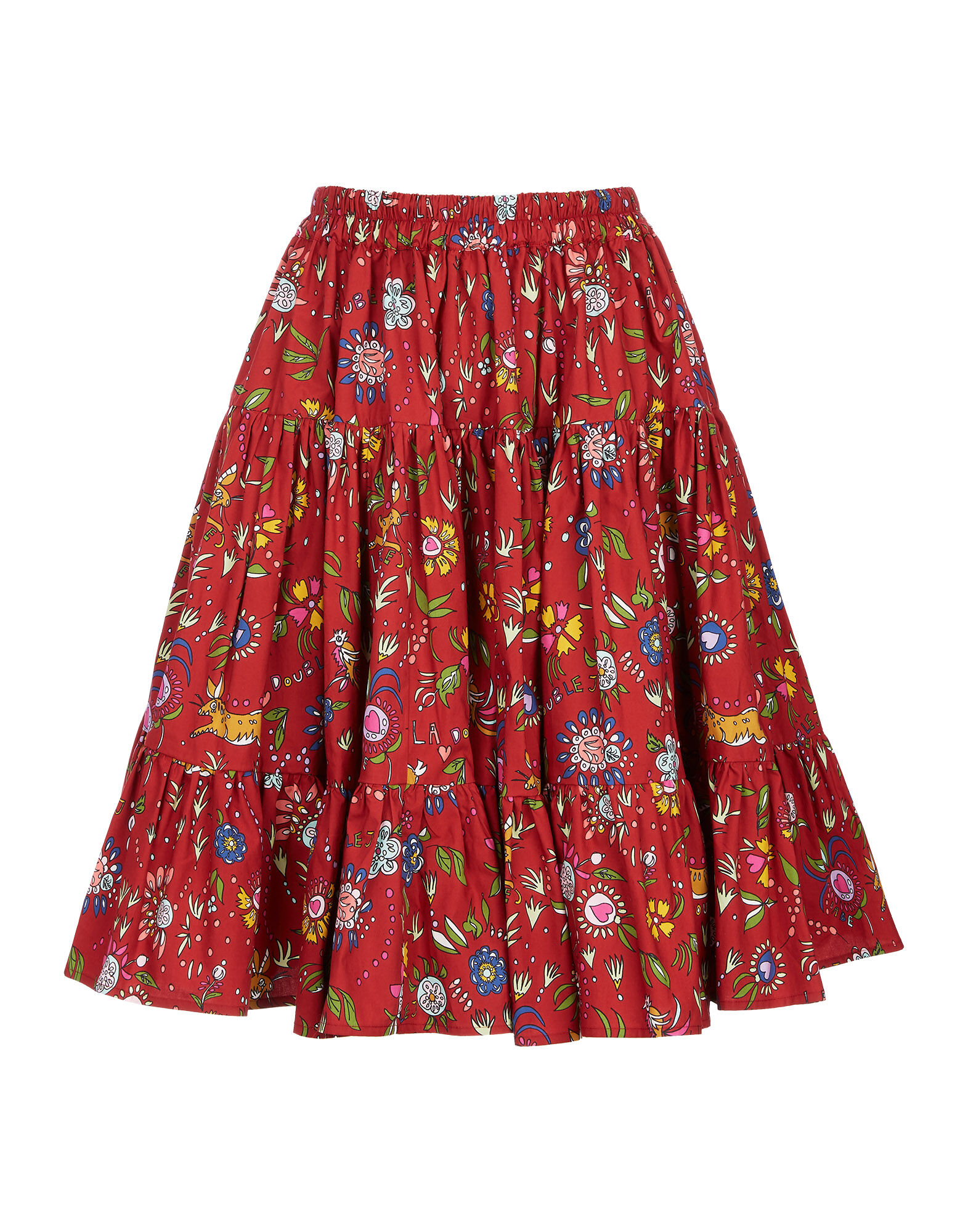 LaDoubleJ Love Skirt Babe Bordeaux SKI0038COT001BAB0004