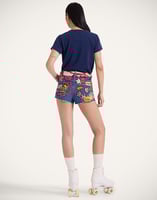 La DoubleJ The Dodger Short Fray Shorts La DoubleJ The Dodger Short Fray Shorts Patch It Up Blue TRO0165DEN011PAT09BU03
